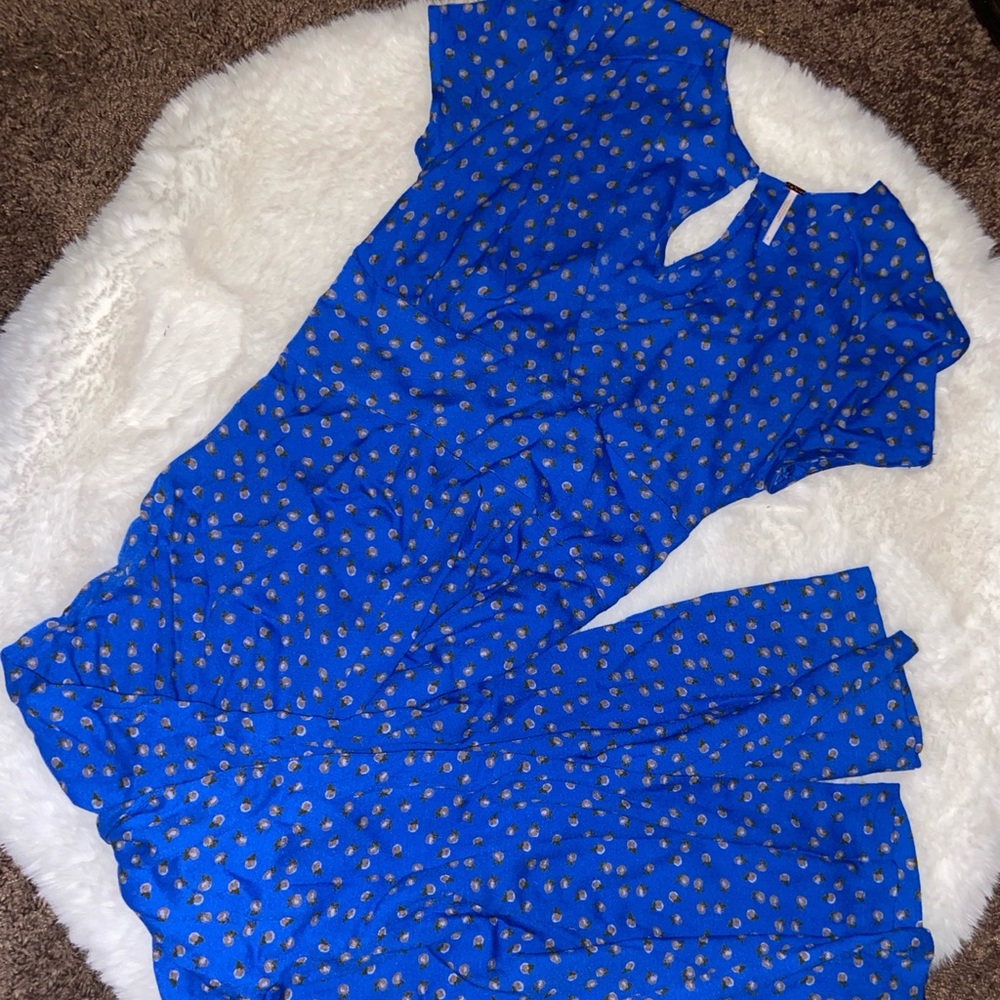 Jumpsuit, Dark Blue, Size 6